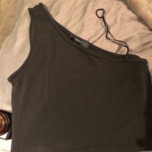 Forever 21 one shoulder crop top